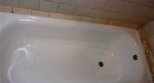 Реставрация ванны жидким акрилом | Замоскворечье